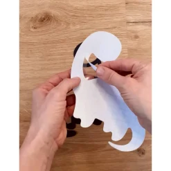 Dino Bastelset für Kinder – Kreativer Spaß mit vorgefertigten Materialien für einfache DIY-Dino