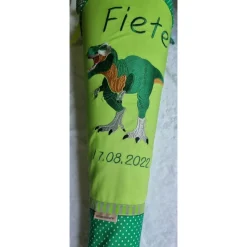 Dino Schultüte mit Namen Zuckertüte Einschulung