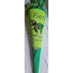 Dino Schultüte mit Namen Zuckertüte Einschulung