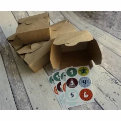 DIY Adventskalenderset, Foodboxen aus der Manufaktur Karla