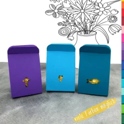 DIY Halterungen für goldene Schokokugeln – Tischdeko & Gastgeschenk individuell gestalten