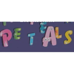 DIY Holz Großbuchstaben ABC 50mm bemalbar