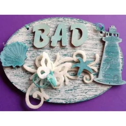 DIY Holz Großbuchstaben ABC 50mm bemalbar