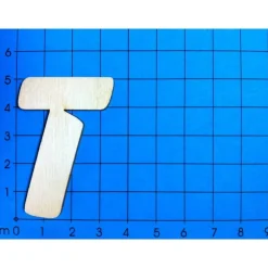 DIY Holz Großbuchstaben ABC 50mm bemalbar