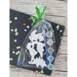 DIY-Set Dino ~ Goodie-Bag ~ Kindergeburtstag ~ Mitbringsel ~ Einschulung ~ Figuren zum bemalen ~ Acrylfarbe