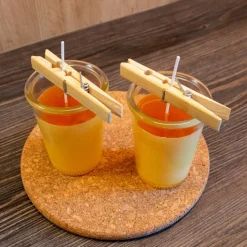 DIY-Set mit 200g Bienenwachs „Natürliche Kerzen selbst gießen“