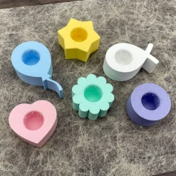 3D-Kerzenständer Blume für Feiern in über 50 Farben