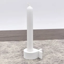 3D-Kerzenständer Fisch für Taufe, Kommunion, Konfirmation in über 50 Farben