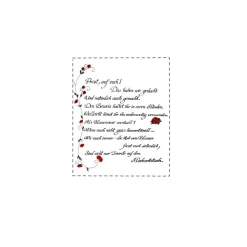 Download - DIY Geschenk - Etikett für leere Weinflasche mit Geldblumen (hier NUR Etikett-Download! zu kaufen)