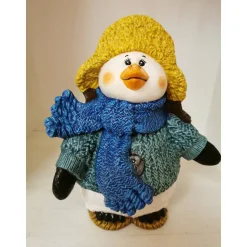 Drolliger Pinguin aus Keramik