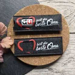 DU Geschenkverpackung mit Botschaft für Schokoriegel ~ Mitbringsel Muttertag ~ Oma