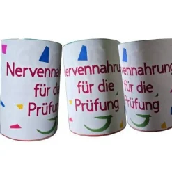 Duplo Aufkleber, Nervennahrung Prüfung, motivierende Sprüche, Prüfungsstress lindern, Geschenk für Studenten, Führersche