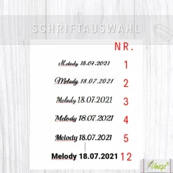 Duschtuch mit Namen und Schäfchen, Geschenkidee - Taufe - Geburt