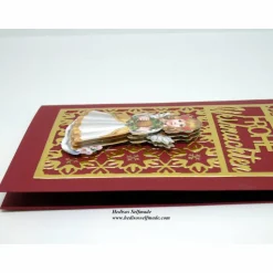 3-D-Weihnachtskarte mit #Engel