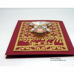 3-D-Weihnachtskarte mit #Engel