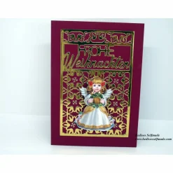 3-D-Weihnachtskarte mit #Engel