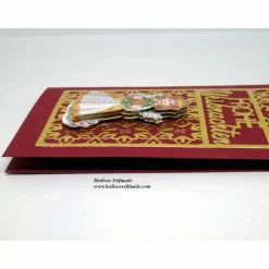 3-D-Weihnachtskarte mit #Engel