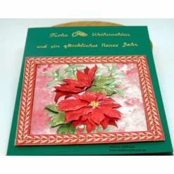 3-D-Weihnachtskarte mit #Weihnachtsstern