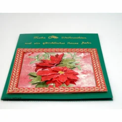 3-D-Weihnachtskarte mit #Weihnachtsstern