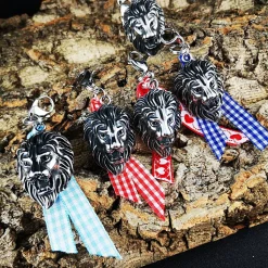 Edelstahl Anhänger Löwe für Charivari – Trachtenschmuck in verschiedenen Designs