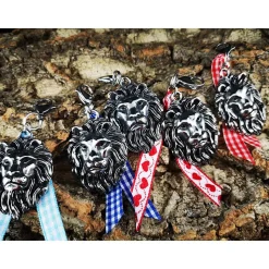 Edelstahl Anhänger Löwe für Charivari – Trachtenschmuck in verschiedenen Designs