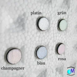 Edelstahl Ohrstecker pastell Farben schimmernd 8 mm  ART 6010