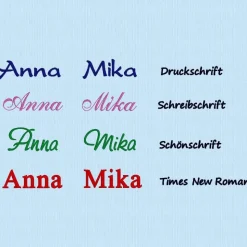 edle Zeugnismappe A4, personalisiert, Kork, mit eingestickter Pusteblume, Geschenke zur Einschulung