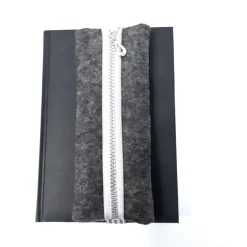 Edles Kalendermäppchen mit Gummiband, Stifte Mäppchen mit Gummiband aus Filz