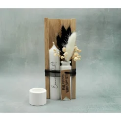 Edles Trauergeschenk – Handgefertigte Trauerbox mit Trauerkerze, Trostlicht & Kondolenzgeschenk