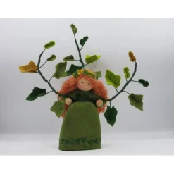 Efeu grün - Blumenkind - Jahreszeitentisch - Waldorf Art - Art.Nr. HE21