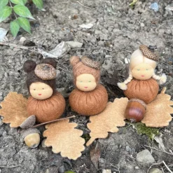 Eichel Mini - Blumenkind - Jahreszeitentisch - Herbst