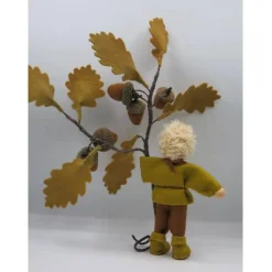 Eicheljunge - Blumenkind - Jahreszeitentisch - Waldorf Art- Art.Nr. HE29
