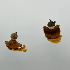 Eichenwichtel - Jahreszeitentisch - Herbstdeko - Fensterdeko