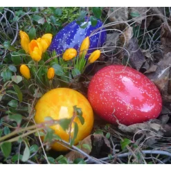 Ei,Ei,Ei, Ostereier aus Keramik, 3 Stück im Set