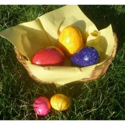 Ei,Ei,Ei, Ostereier aus Keramik, 3 Stück im Set