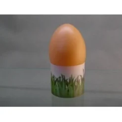 Eierbecher 4 Stück im Set Ostern - Ei im Gras