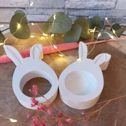 Eierbecher, Eierhalter, Eierständer, Raysin Ei, Raysin Ostern, Serviettenring Ostern, Ostertischdeko, Ostertisch Deko