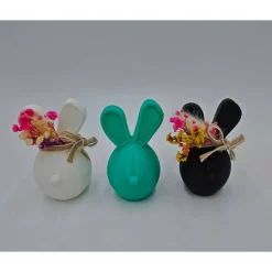 Eierhasen, Ostereier mit Ohren, 3D Gedruckt, Eierhase mit Stupsnase, Ostern, Osterdeko