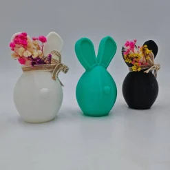 Eierhasen, Ostereier mit Ohren, 3D Gedruckt, Eierhase mit Stupsnase, Ostern, Osterdeko