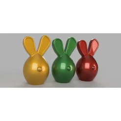 Eierhasen, Ostereier mit Ohren, 3D Gedruckt, Eierhase mit Stupsnase, Ostern, Osterdeko