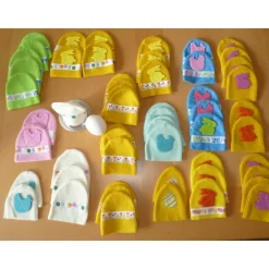 Eierwärmer aus Filz mit verschiedenen Motiven