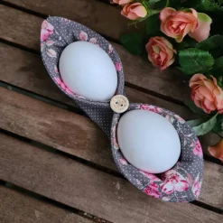 Eierwärmer, Eierkörbchen, für 2 Eier, Ostern Osterdeko