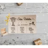 Eine personalisierte Baby-Erinnerungskiste mit einem niedlichen Giraffenmotiv – das perfekte Holzgeschenk zur Geburt.