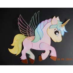 Einhörner,Dinosaurier, Baby T-Rex, Flugsaurier,Pegasus-Schultüten Motive, Schulkind, Zuckertütenfest, Ein