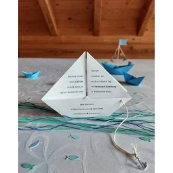 Einladung Boot zur Kommunion, Konfirmation