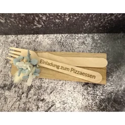 Einladung I Gutschein zum Pizzaessen