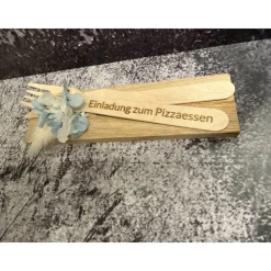 Einladung I Gutschein zum Pizzaessen
