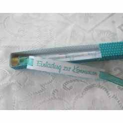 Einladung im Reagenzglas zur Kommunion / Konfirmation / Firmung oder Taufe