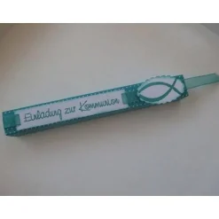 Einladung im Reagenzglas zur Kommunion / Konfirmation / Firmung oder Taufe