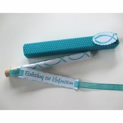 Einladung im Reagenzglas zur Kommunion / Konfirmation / Firmung oder Taufe